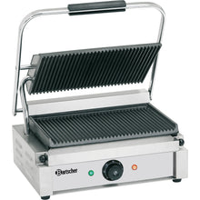 Cargue la imagen en la galería, GRILL PANINI - Grill de contact rainuré/Rainuré - 41cm
