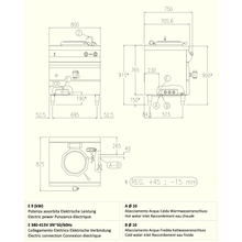 Charger l&#39;image dans la galerie, DESCO - Marmite électrique à chauffage indirect - 50 Litres - 9 Kw
